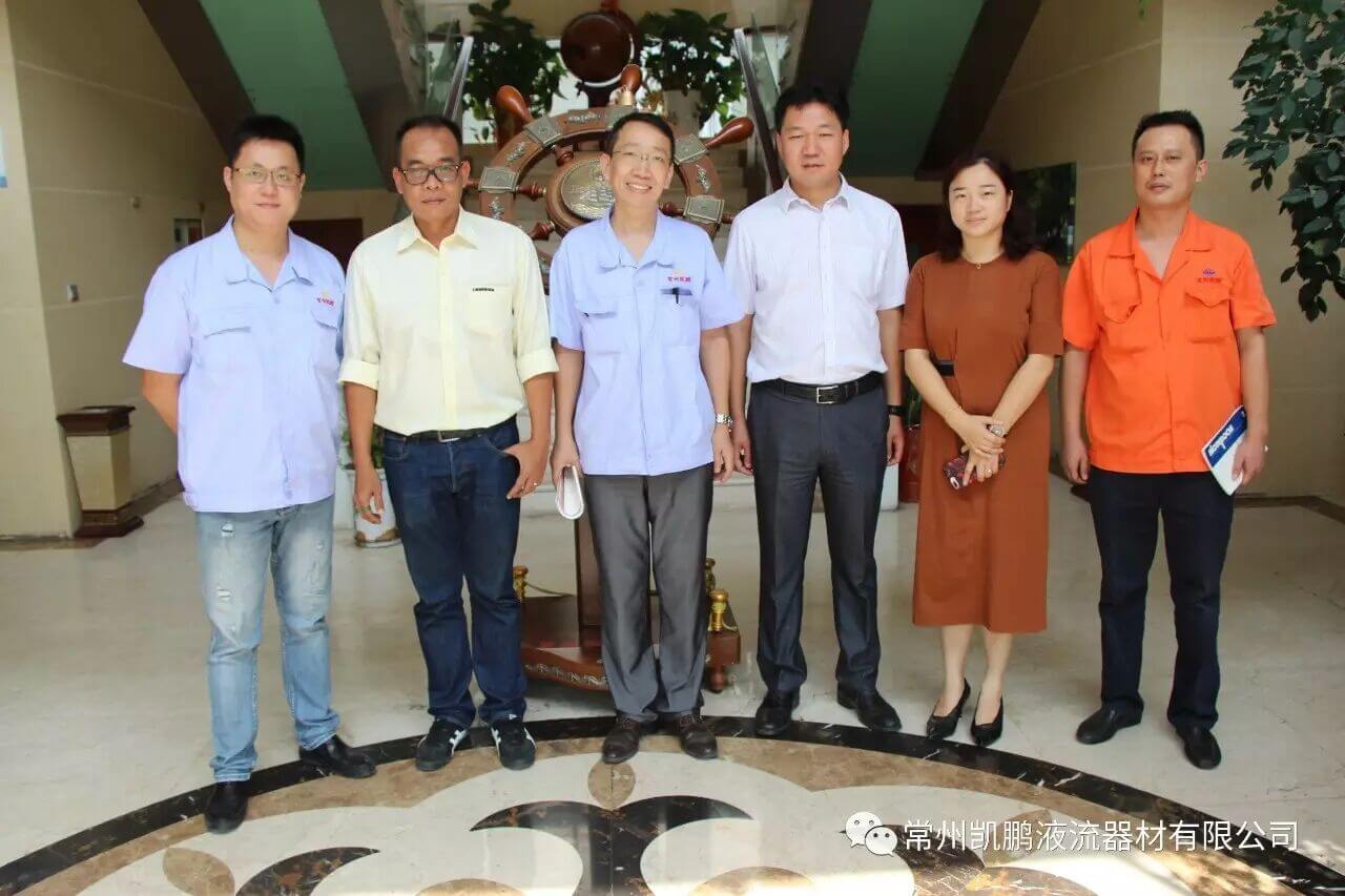 外商到访常州凯鹏公司